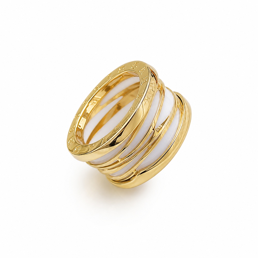 Gold Multi-Loop Ring - Fashion jewelry, non-precious metal