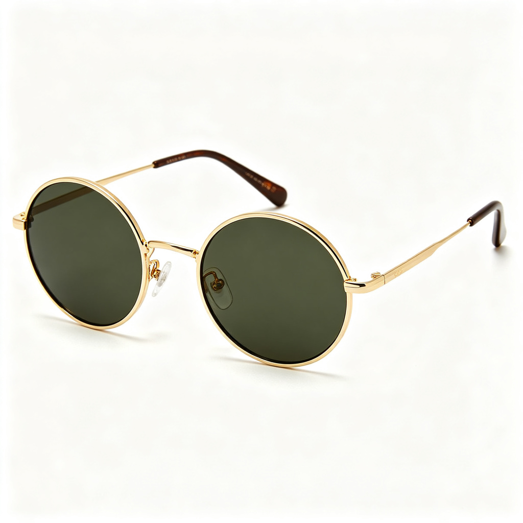 Vintage Round Metal Frame Sunglasses – fashion sunglasses and everyday eyewear