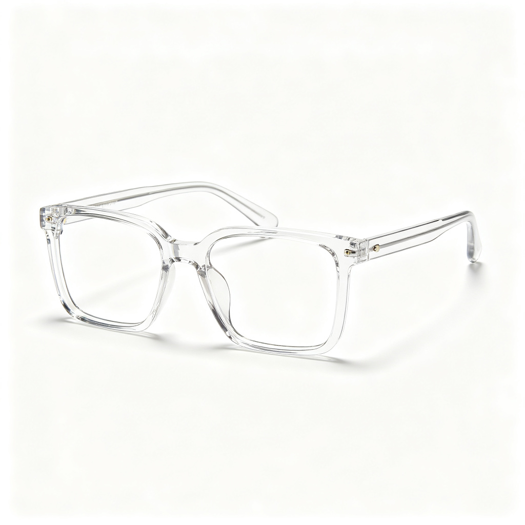 Clear Acetate Square Optical Glasses – fashion sunglasses and everyday eyewear