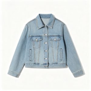 Light Blue Denim Jacket – warm winter jacket and outerwear