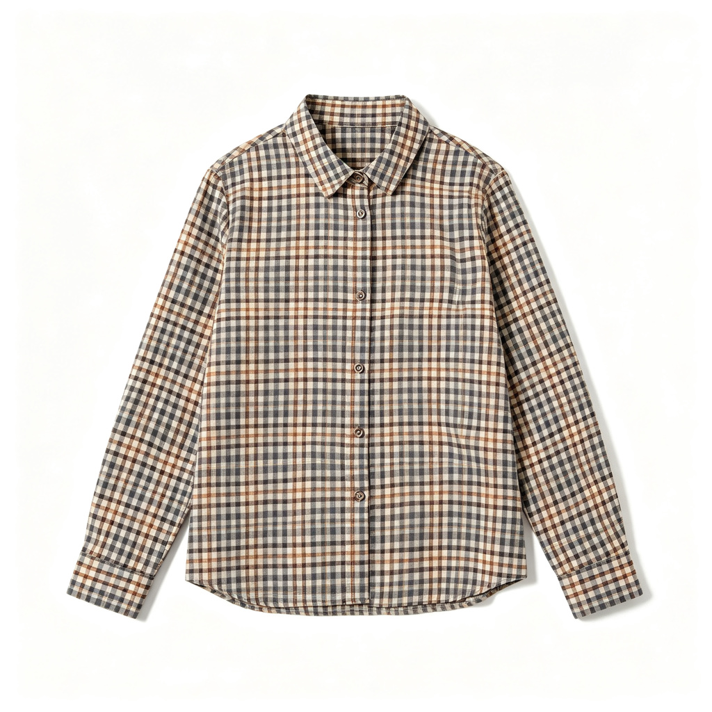 Plaid Long Sleeve Button Shirt – affordable fashion online