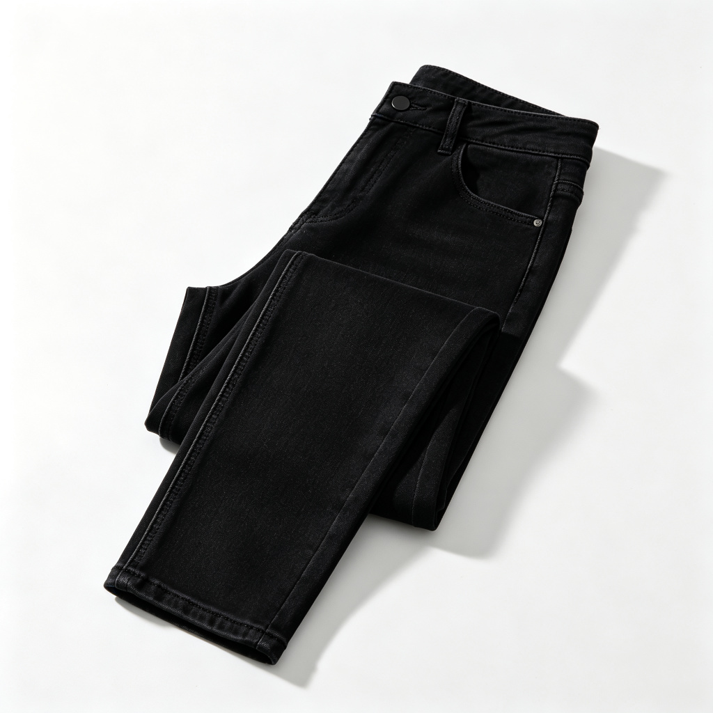 Black Straight Leg Jeans – casual bottoms and everyday streetwear