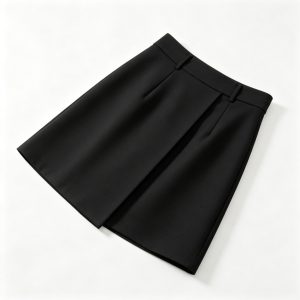 Black High Waist A-Line Skirt – casual bottoms and everyday streetwear