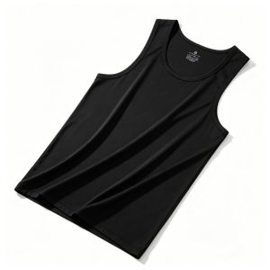 Black Racerback Athletic Tank Top – casual T-shirt and everyday top
