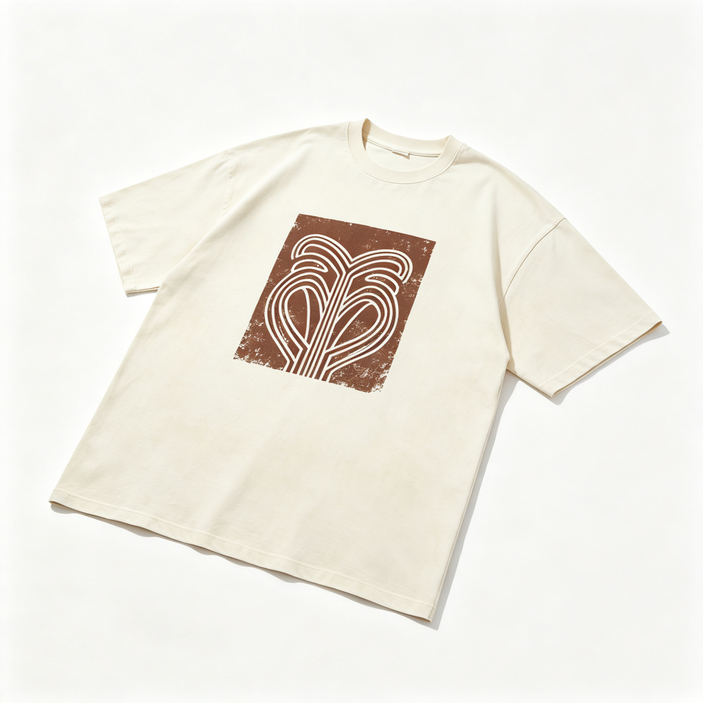 Off-White Vintage Square Print T-Shirt – casual T-shirt and everyday top