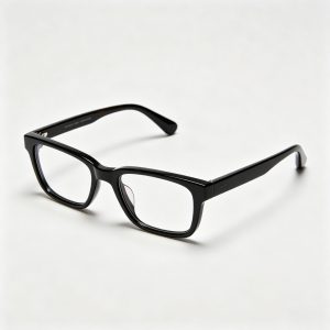 Black Acetate Rectangular Optical Glasses – fashion sunglasses and everyday eyewear