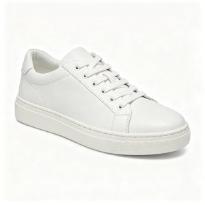 WhiteWhite Leather Sneakers