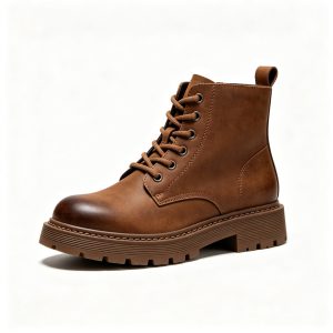 BrownCombat Boots