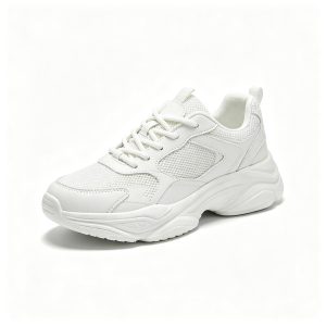 WhiteAthletic Running Shoes