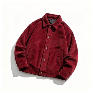 BurgundyCorduroy Jacket