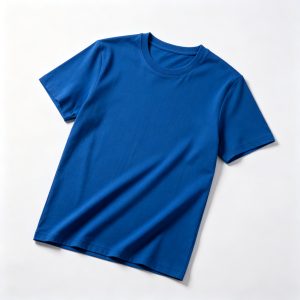Royal BlueCotton Crew-Neck T-Shirt