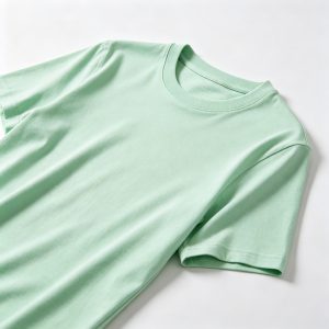 Mint GreenCotton Crew-Neck T-Shirt