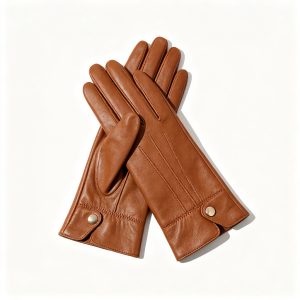 BrownGenuine Leather Gloves