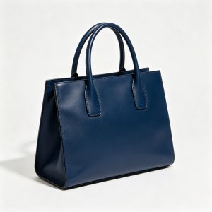 NavyLeather Bag