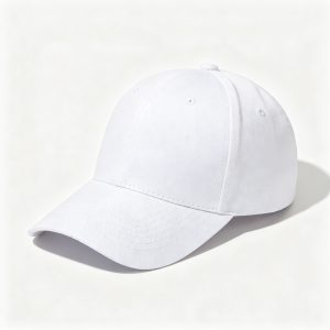 WhiteCotton Baseball Cap