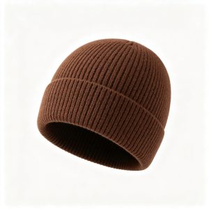 Coffee BrownKnit Beanie