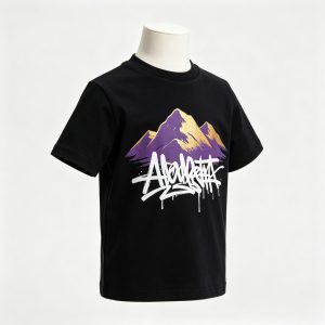 Black Mountain Graphic Kids T-Shirt