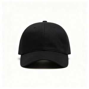 Black Classic Baseball Cap – unisex hat and everyday headwear