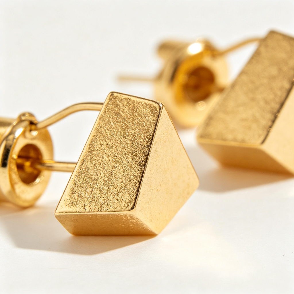 Gold Geometric Hoop Earrings – fashion jewelry and statement accessories