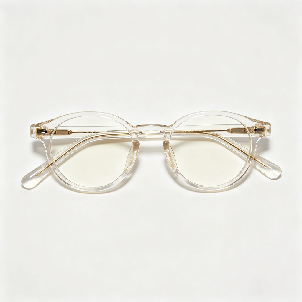 Clear Round Frame Optical Glasses – fashion sunglasses and everyday eyewear