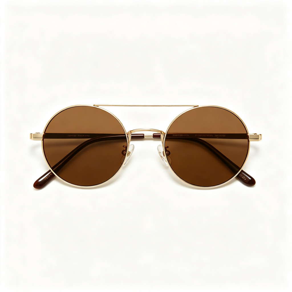 Vintage Round Metal Frame Sunglasses – fashion sunglasses and everyday eyewear