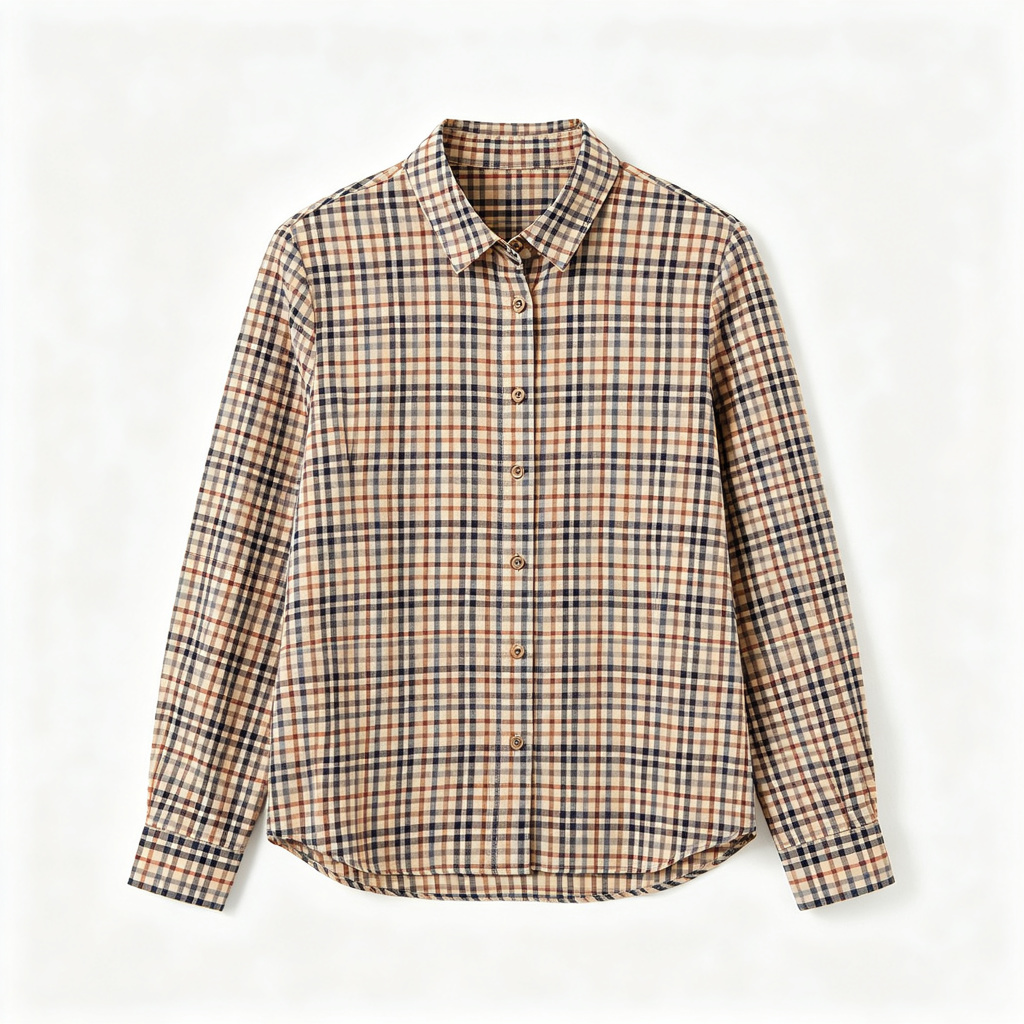 Plaid Long Sleeve Button Shirt – affordable fashion online