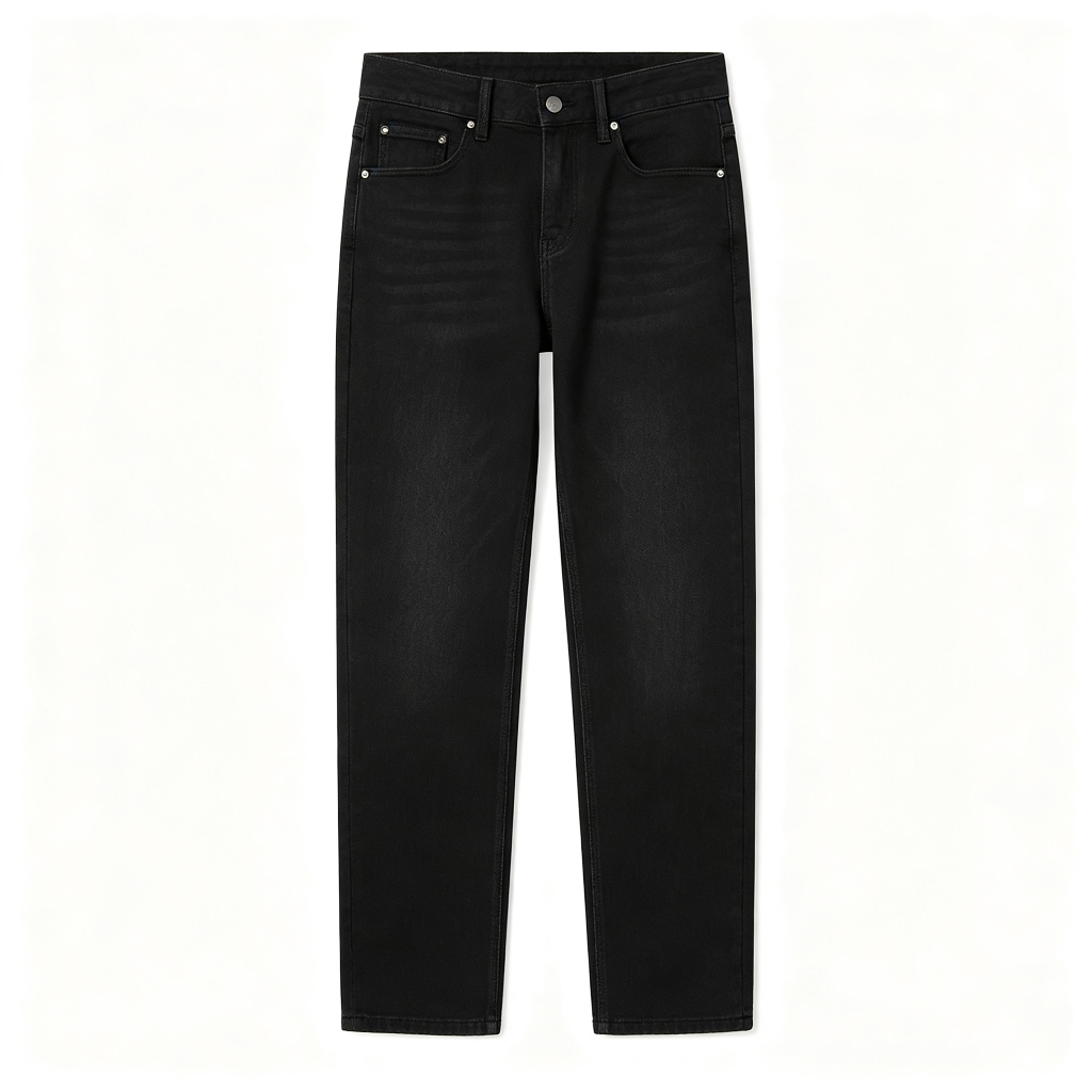 Black Straight Leg Jeans – casual bottoms and everyday streetwear
