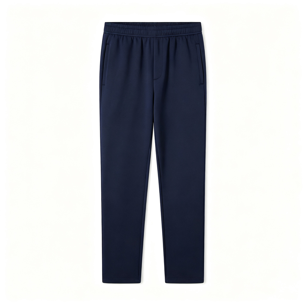 Navy Blue Straight Leg Athletic Pants – casual bottoms and everyday streetwear