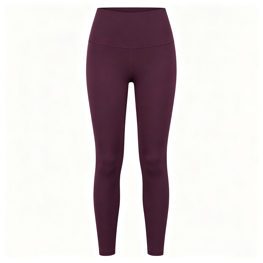 Deep Purple High Waist Yoga Leggings – affordable fashion online