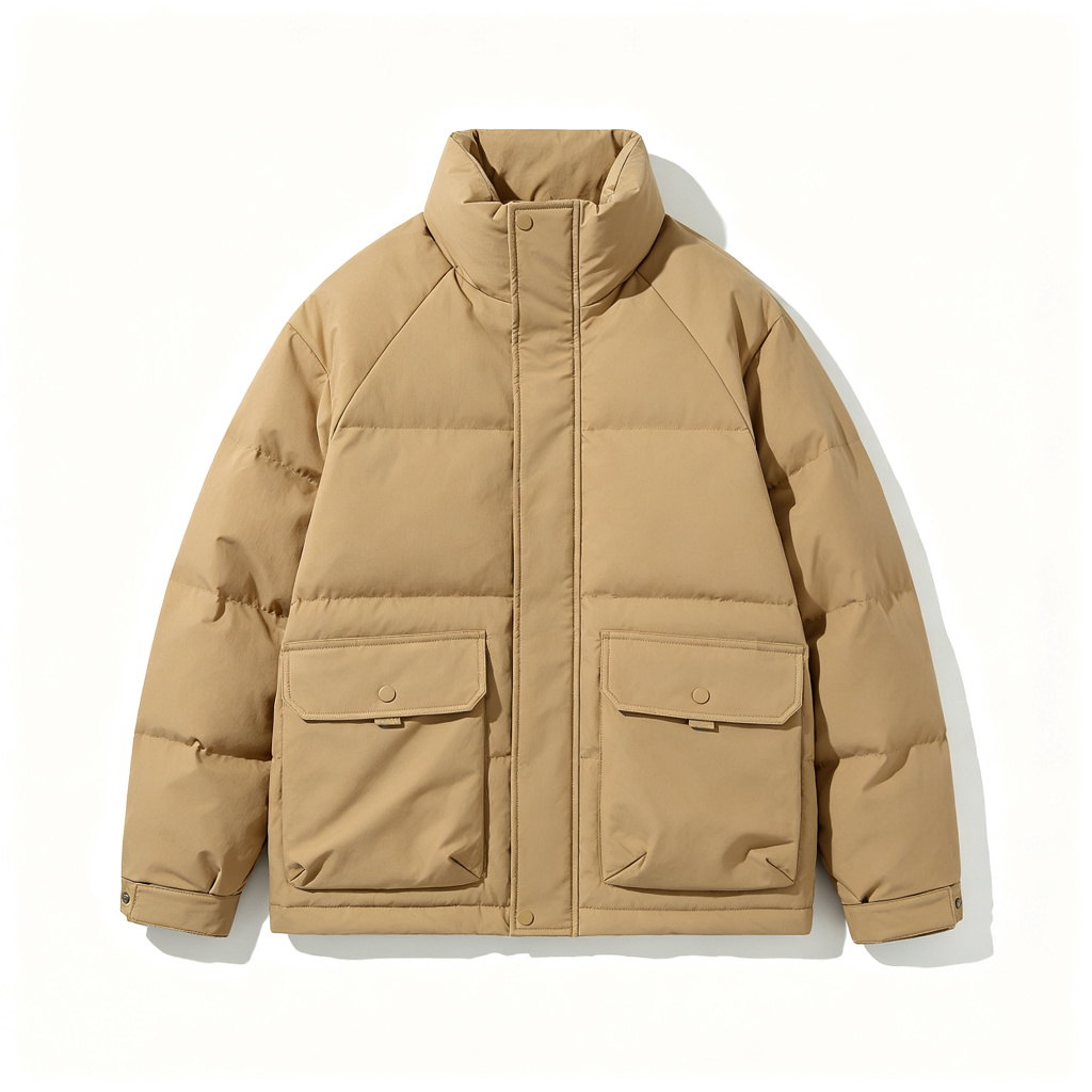KhakiUtility Down Jacket