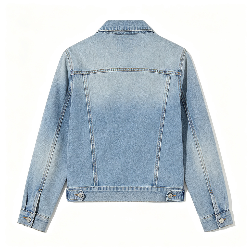 Light Blue Denim Jacket – warm winter jacket and outerwear