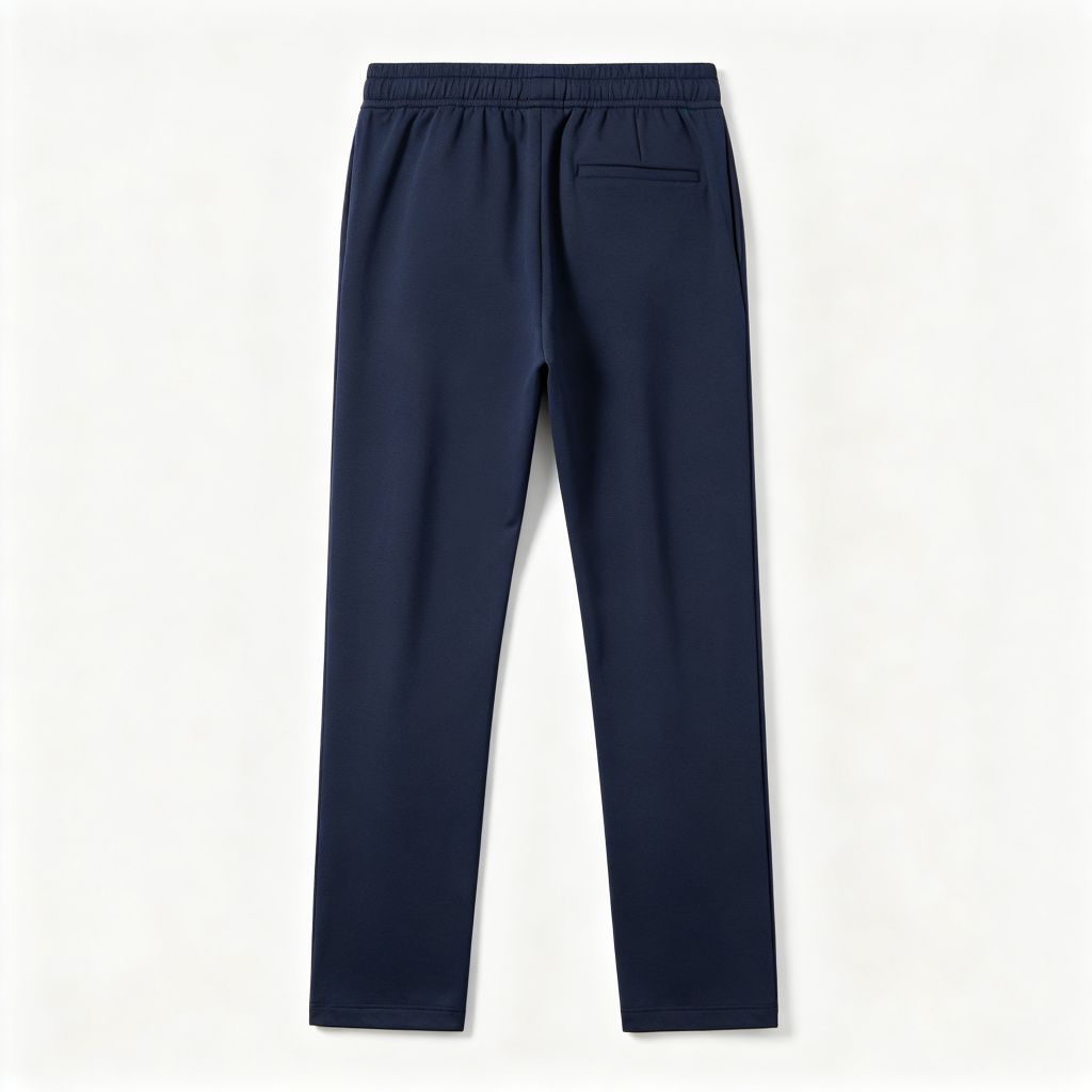 Navy Blue Straight Leg Athletic Pants – casual bottoms and everyday streetwear