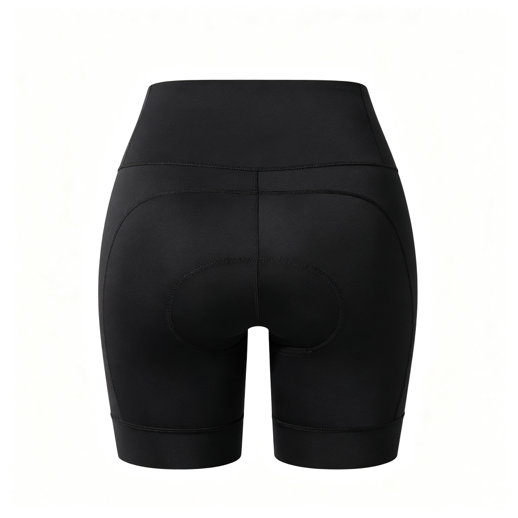 Black High Waist Biker Shorts – casual bottoms and everyday streetwear