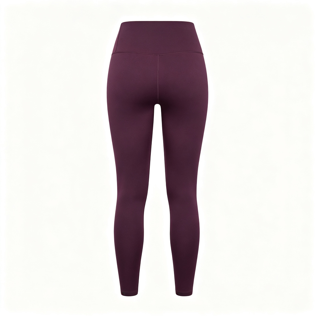 Deep Purple High Waist Yoga Leggings – affordable fashion online