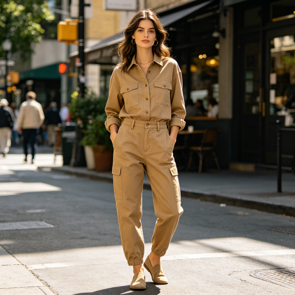 Khaki Cargo Pants – casual bottoms and everyday streetwear