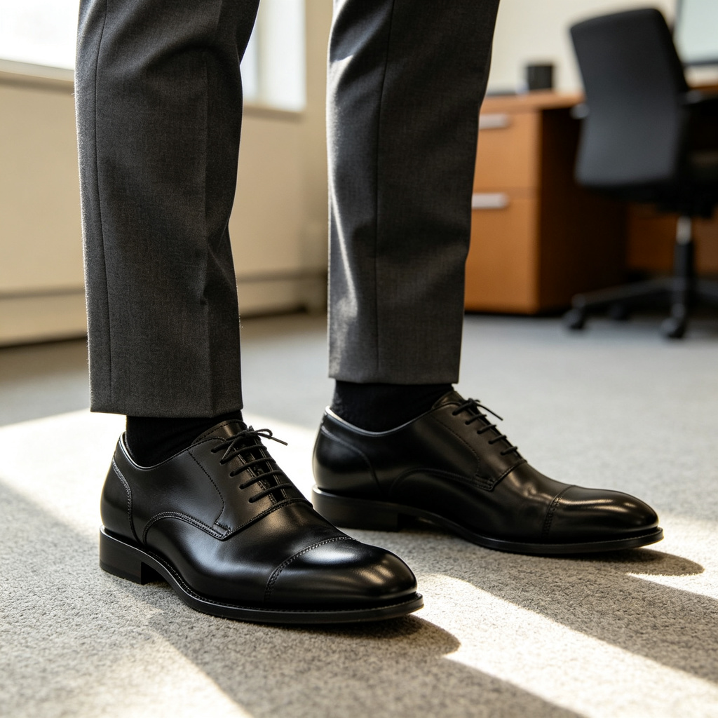 BlackFormal Leather Shoes