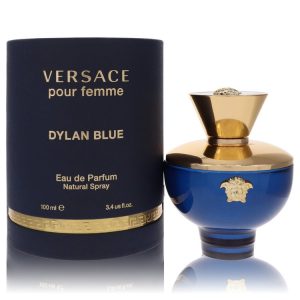 Versace Pour Femme Dylan Blue von Versace – Eau de Parfum, Spray, 3,4 oz, für Damen