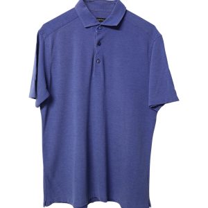 Ermenegildo Zegna Poloshirt – Blau, Baumwolle
