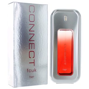 FCUK Connect von French Connection – 3,4 oz, Eau de Toilette, Spray, für Damen