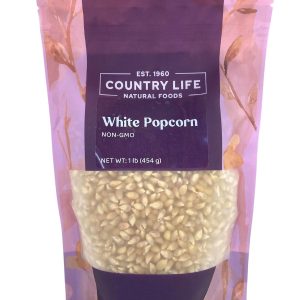 Weißes Popcorn