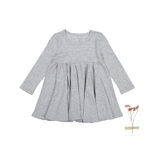 Kleid – Langarm, meliert
