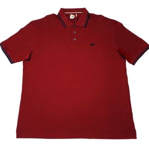 Bally Herren-Poloshirt – 6240247, Rot, Baumwolle, Größe, 3XL