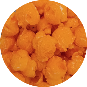 Popcorn mit Orangengeschmack