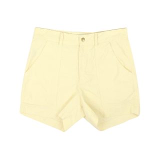 Shorts – Cremefarben, Cord, leicht