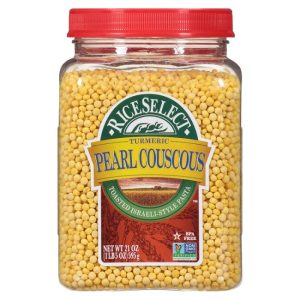 Riceselect Perl-Couscous mit Kurkuma – 4 Packungen à 21 oz