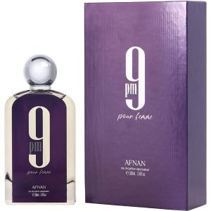 Afnan 9 Pm von Afnan Perfumes – Eau de Parfum, Spray, 3,4 oz, für Damen