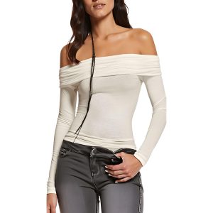 Pullover – unifarben, gestrickt, Top