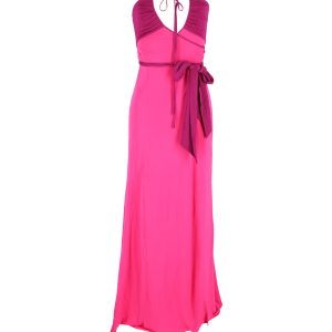Diane Von Furstenberg Kleid – trägerlos, Rosa, Seide, 7748748443708