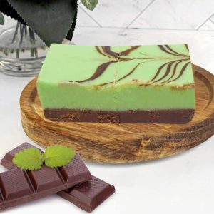 Schokoladen-Minz-Fudge