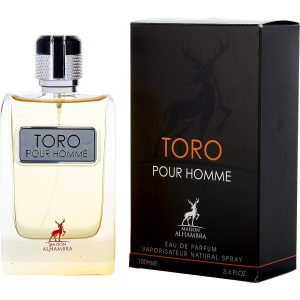 Maison Alhambra Toro Pour Homme von Maison Alhambra – Eau de Parfum, Spray, 3,4 oz, für Herren, 7827834077244
